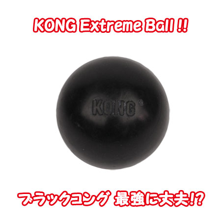 Kong エクストリーム ボール（M/L（ブラック　
