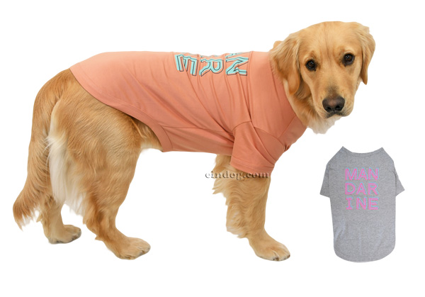 クールマーカーTシャツ　大型犬　犬服　