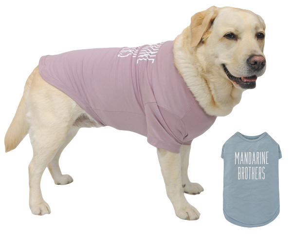 ベーシッククールTシャツ　接触冷感生地　防蚊加工　大型犬　犬服　レトリーバーお洋服